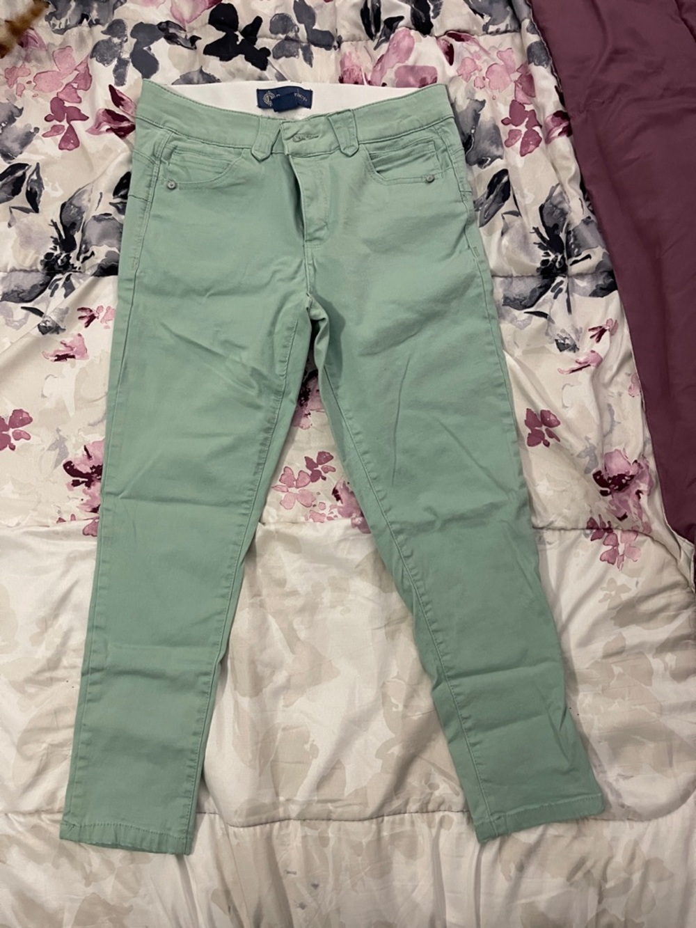 Democracy Mint Green Skinny Jeans